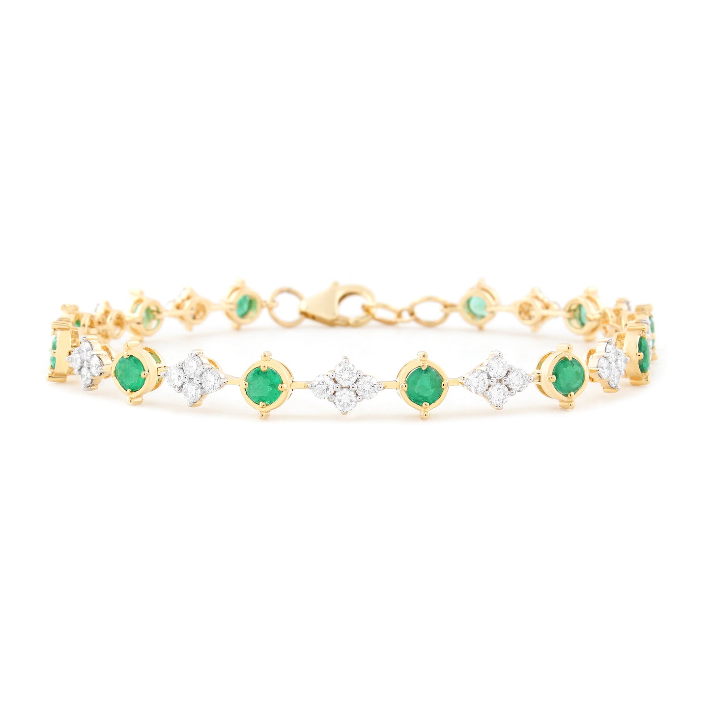 Garden Glow Emerald Bracelet