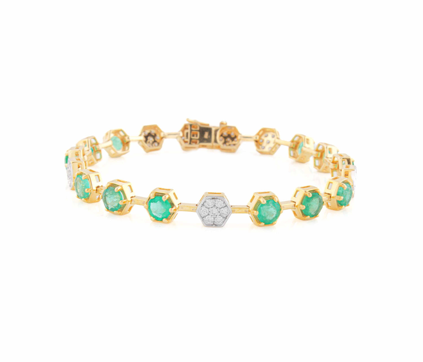 Crown Royal Emerald Bracelet