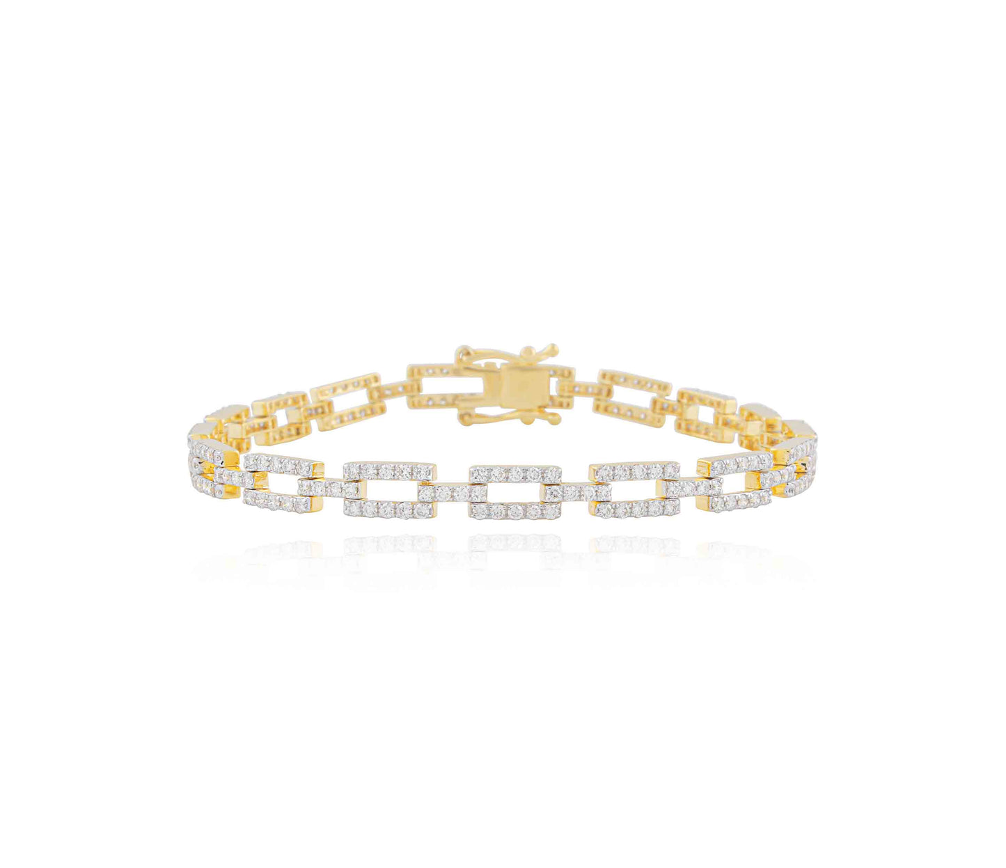 Link Glow Diamond Bracelet