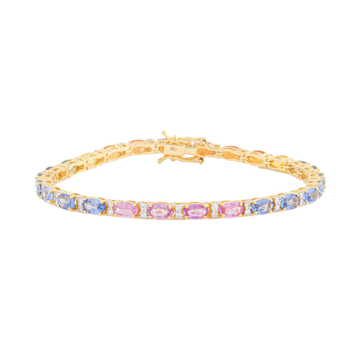 Minimalist Multi Stone Bracelet