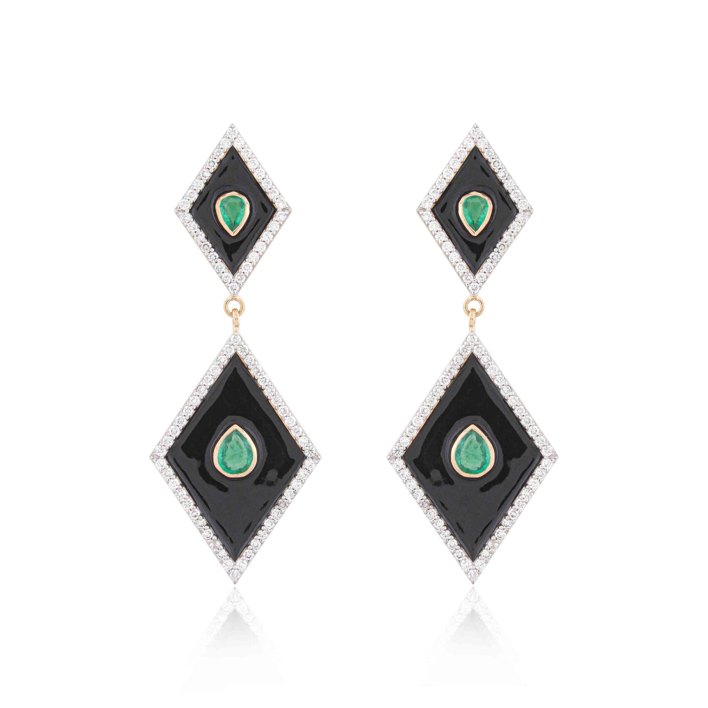 Opulent Grid Earrings