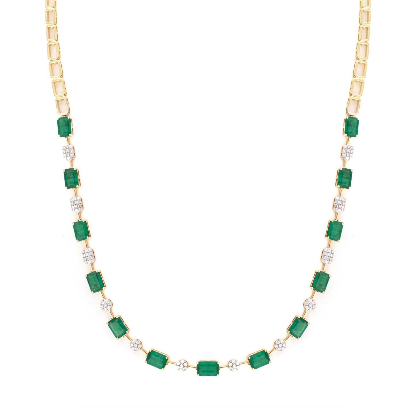 Celestrial Emerald & Diamond Set