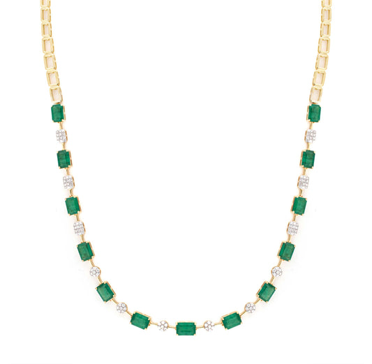 Celestrial Emerald & Diamond Set