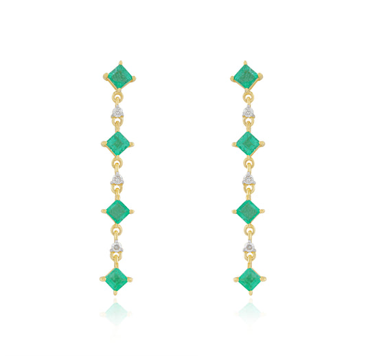 Twilight Emerald Earrings