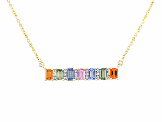 Vibrant Gemstone Pendant