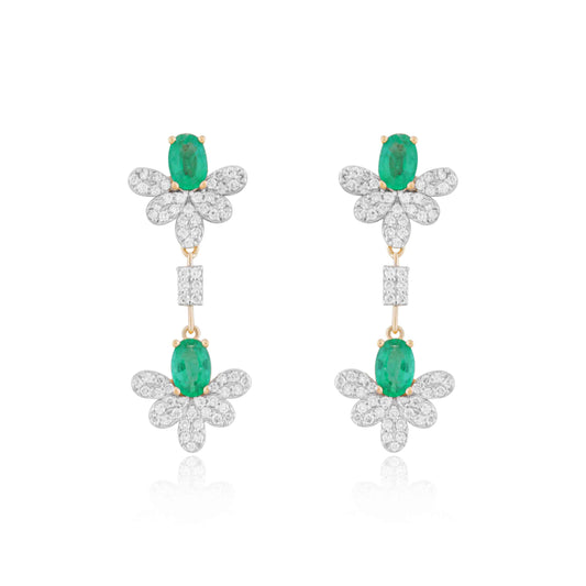 Reagal Flora Emerald Necklace