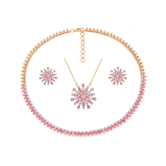 Starlight Pink Necklace
