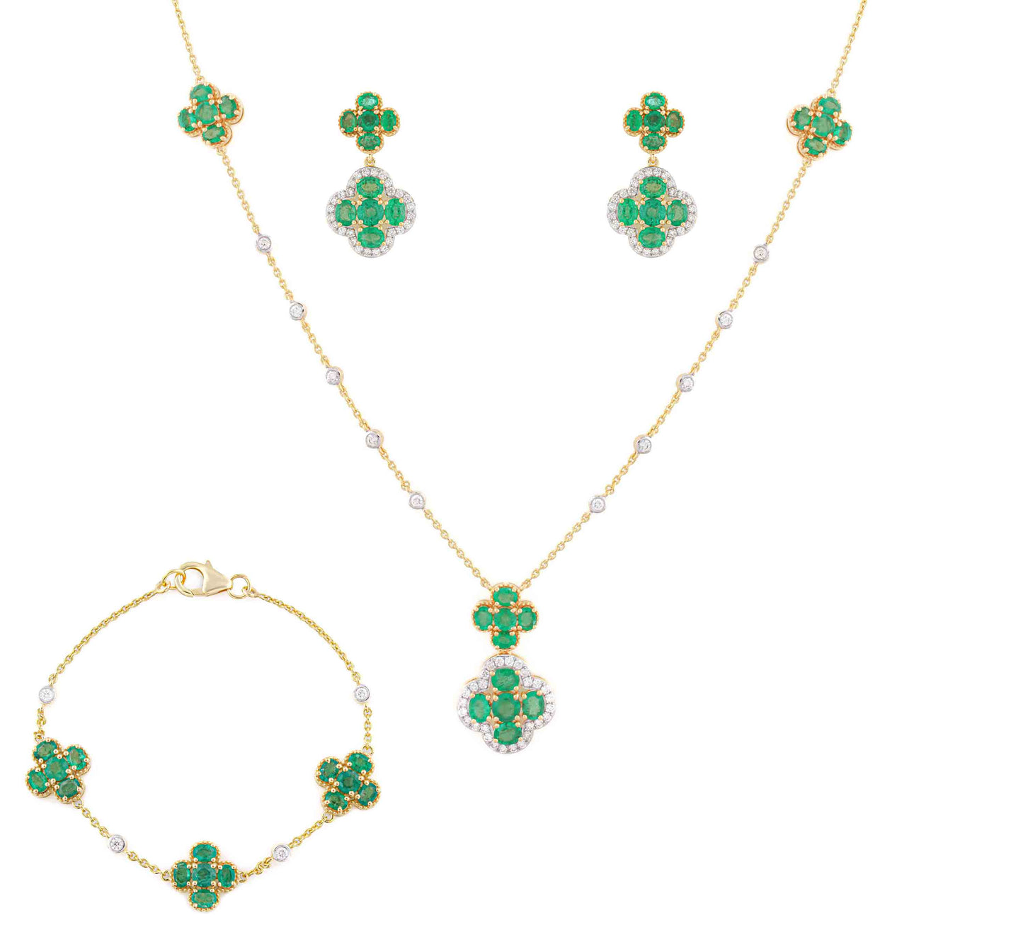 Van Cleef Emerald Set