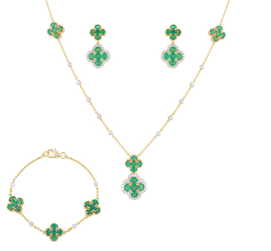 Van Cleef Emerald Set