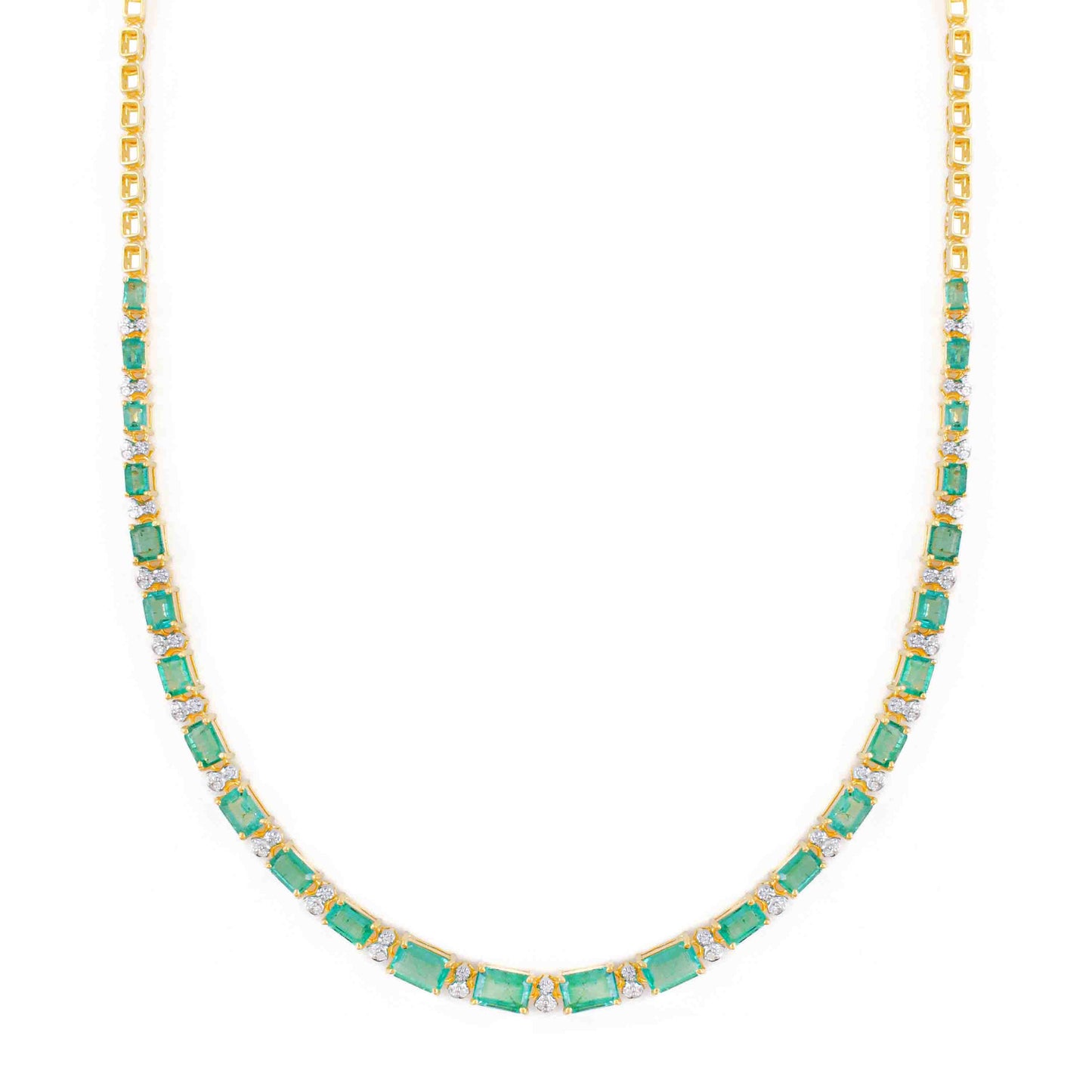 Emerald Linea Necklace