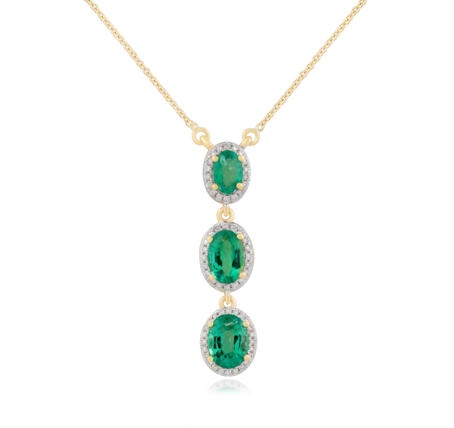 Emerald Drop Pendant