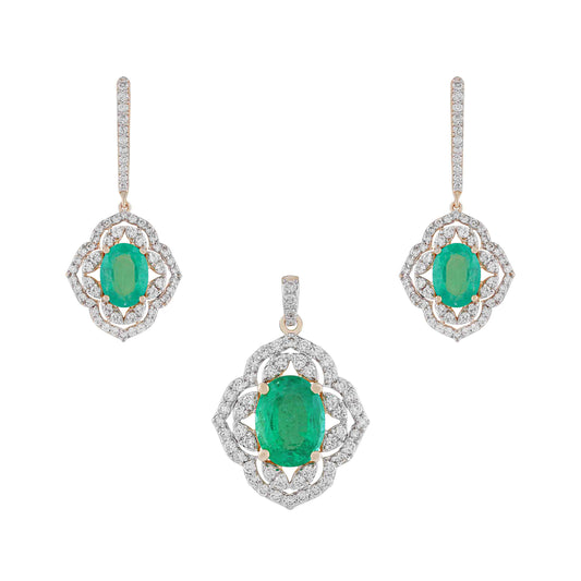 Glow Lush Emerald Set