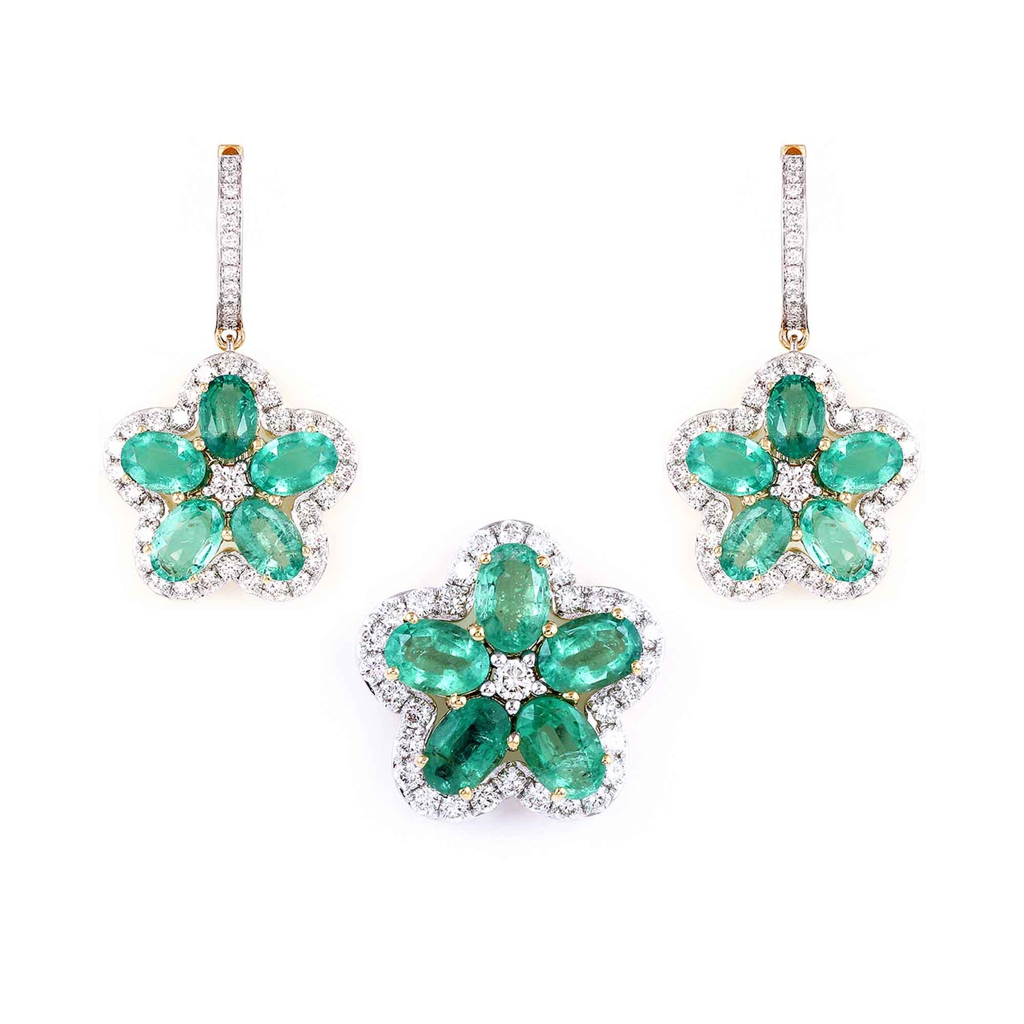 Flora Aura Emerald Set
