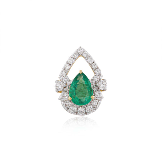 Tear of Eden Emerald Ring