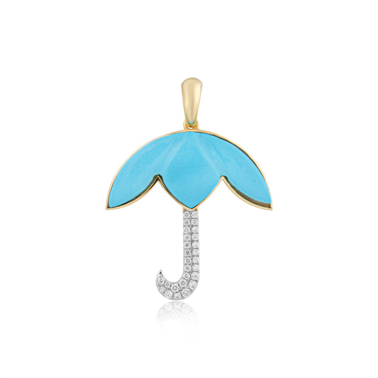 Blue Canopy Pendant