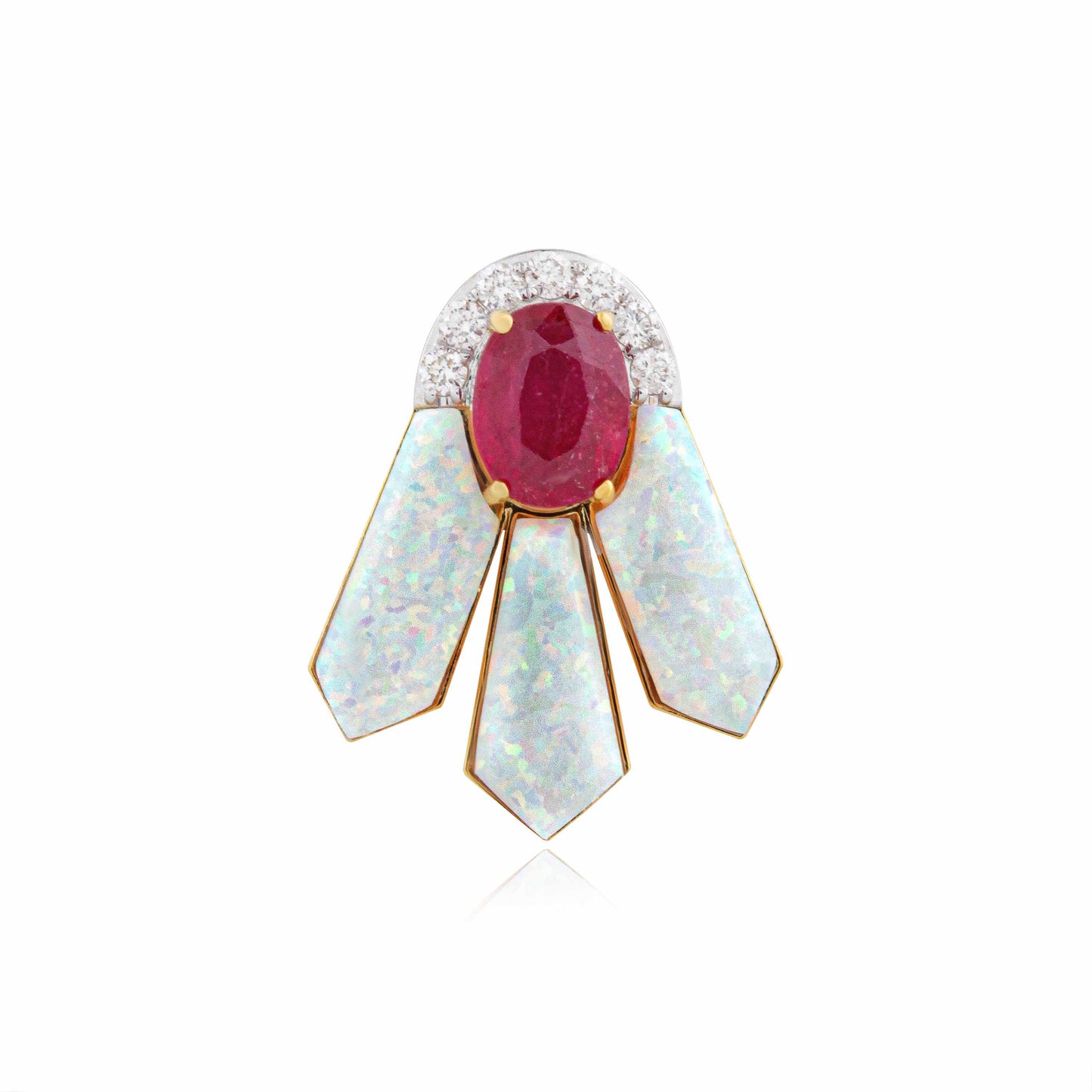 Crimson Angel Pendant