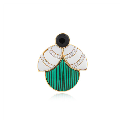 Emerald Eclipse Pendant