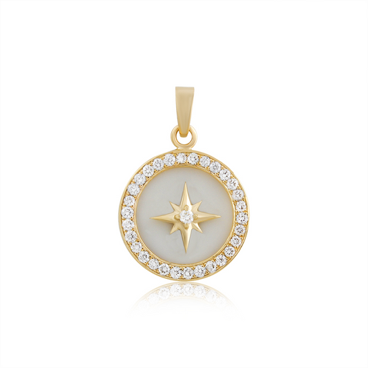 Frosted Charm Pendant
