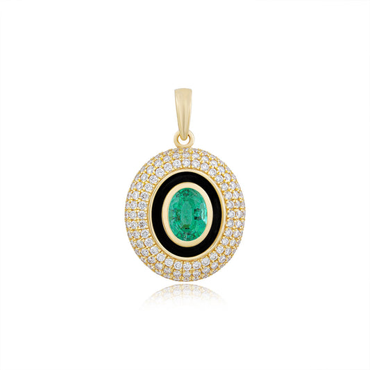 Emerald Orbit Pendant