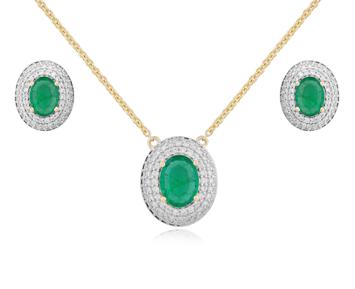 Emerald Band Ring