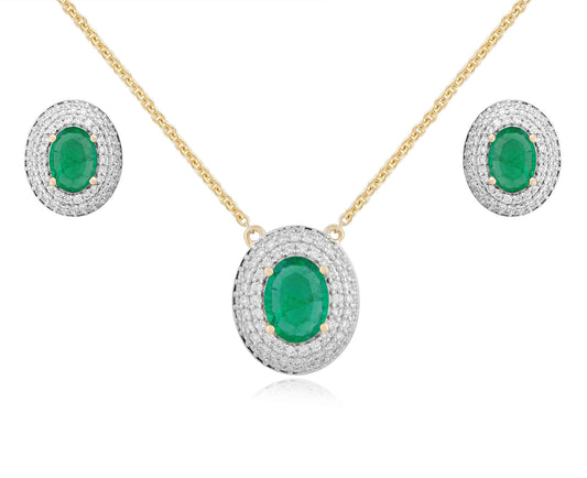 Emerald Band Ring