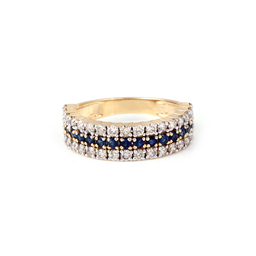 Midnight Pillars Ring