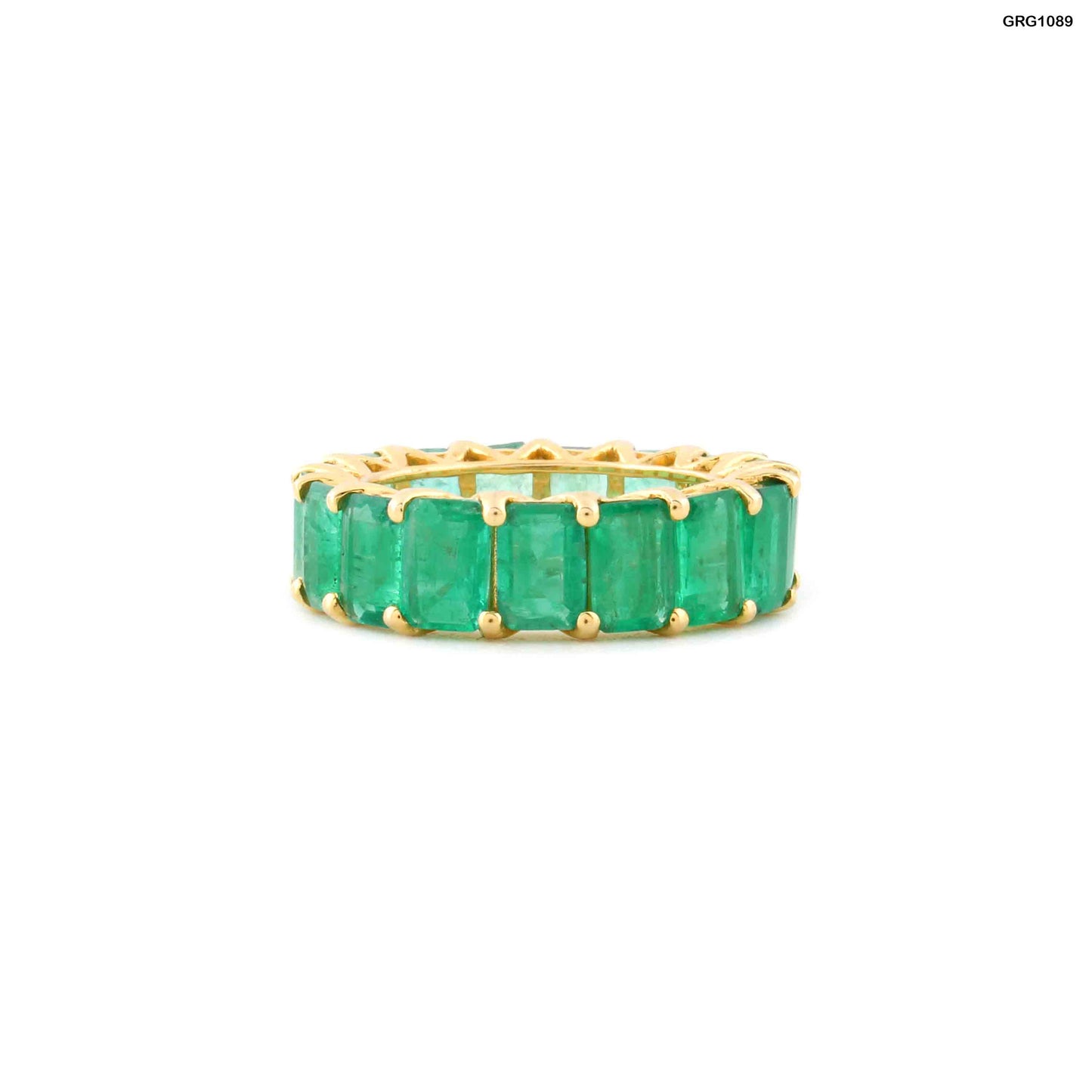 Verdant Emerald Ring
