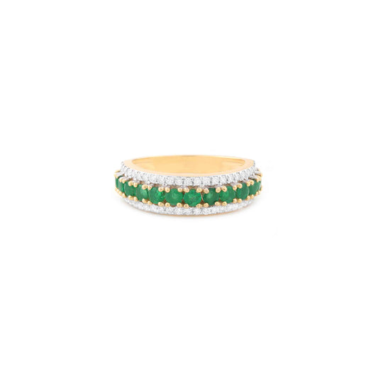 Emerald Echo Ring