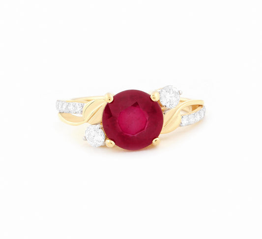 Cherry Flame Ring