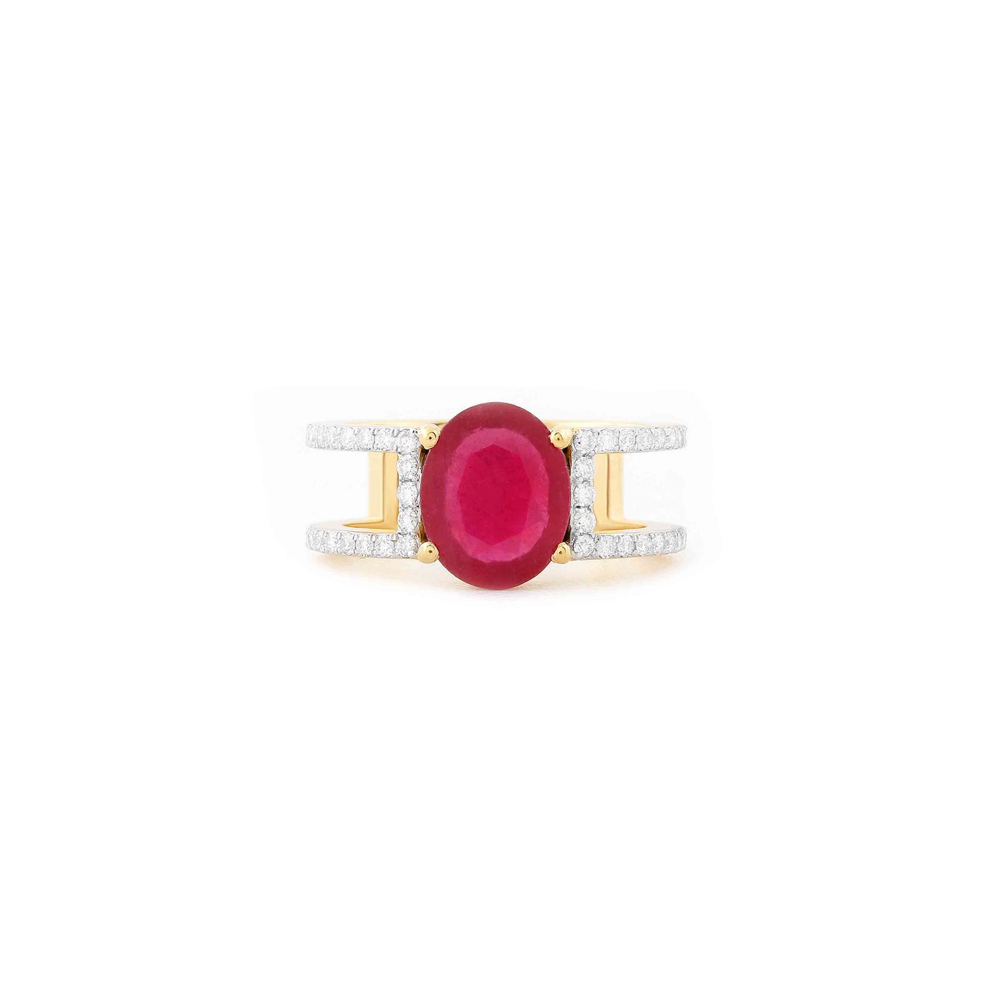 Scarlet Spark Ring