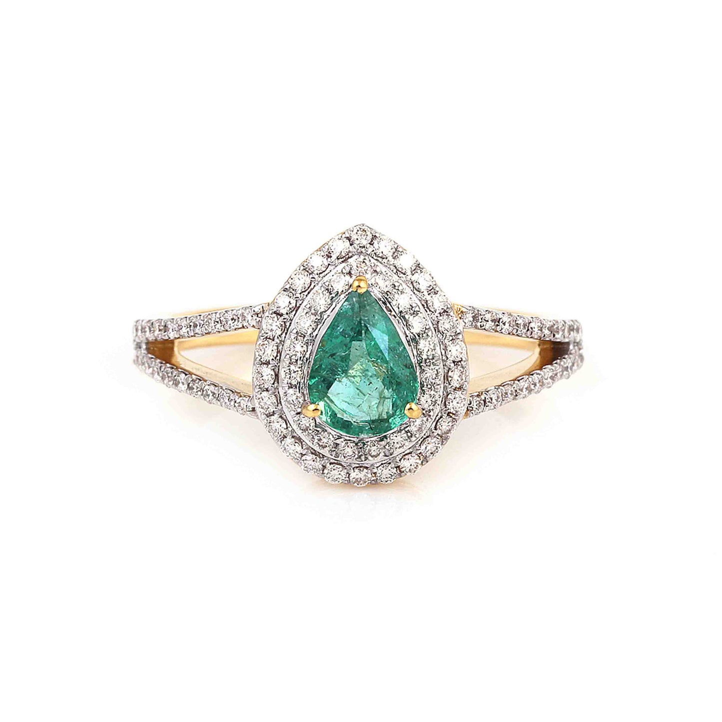 Emerald Love Ring