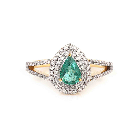 Emerald Love Ring