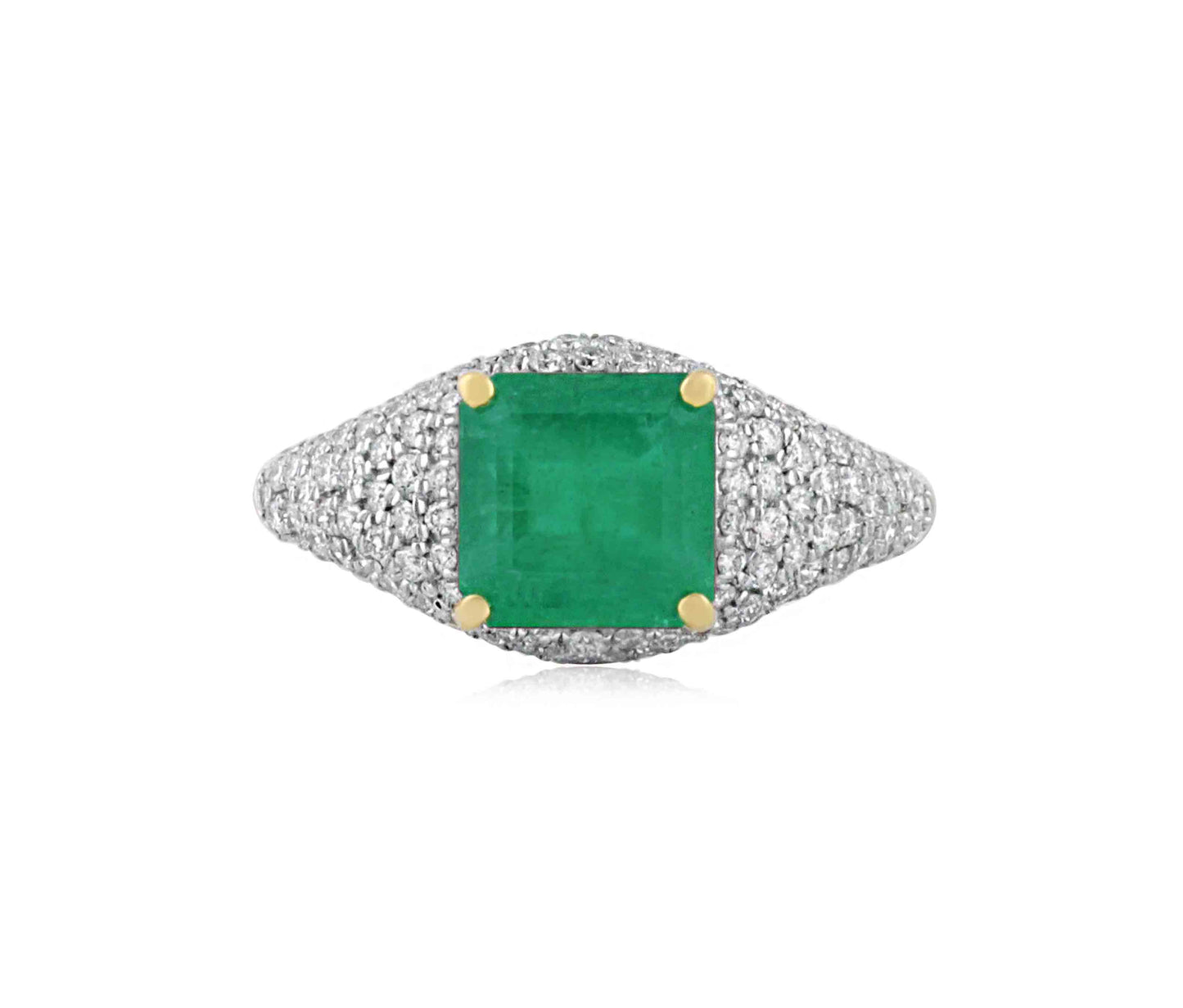 Emerald Illume Ring