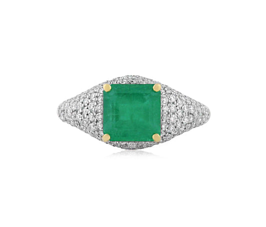 Emerald Illume Ring