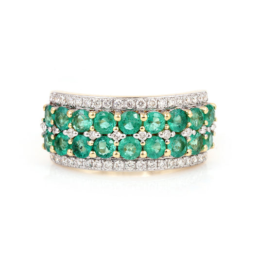 Emerald Eternity Ring