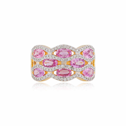 Peony Crown Ring