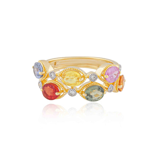 Sunset Bloom Ring