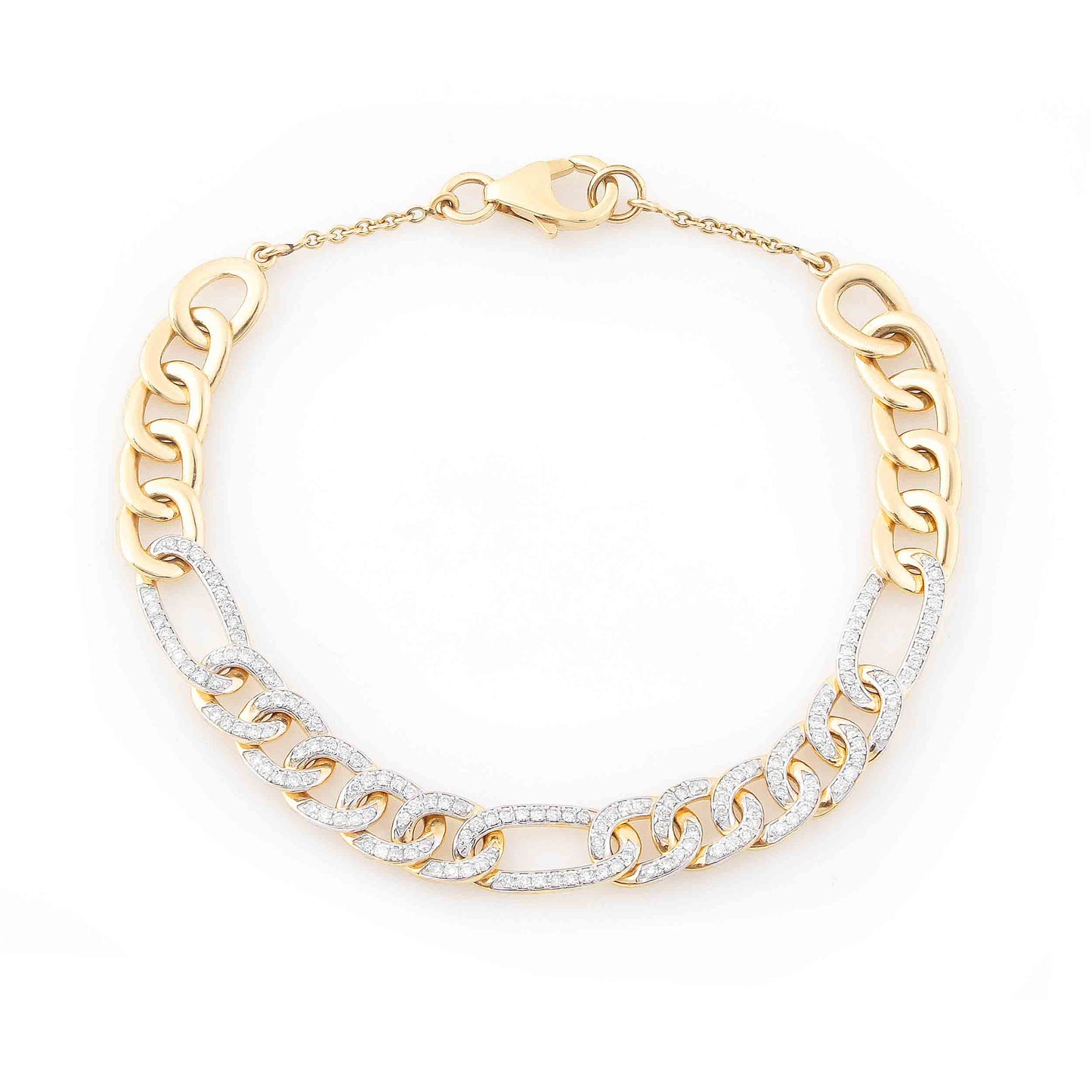 Cuban Link Gold Bracelet For Everyday