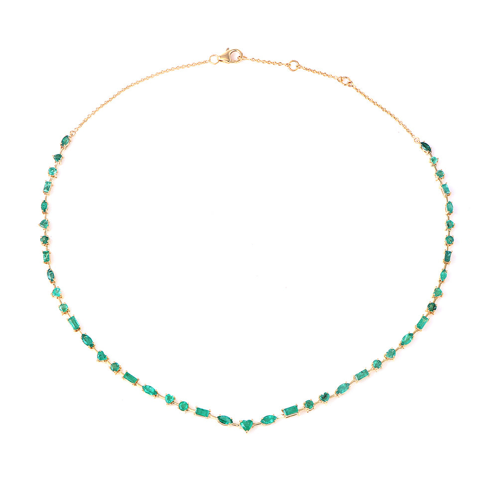 Velvet Emerald Necklace