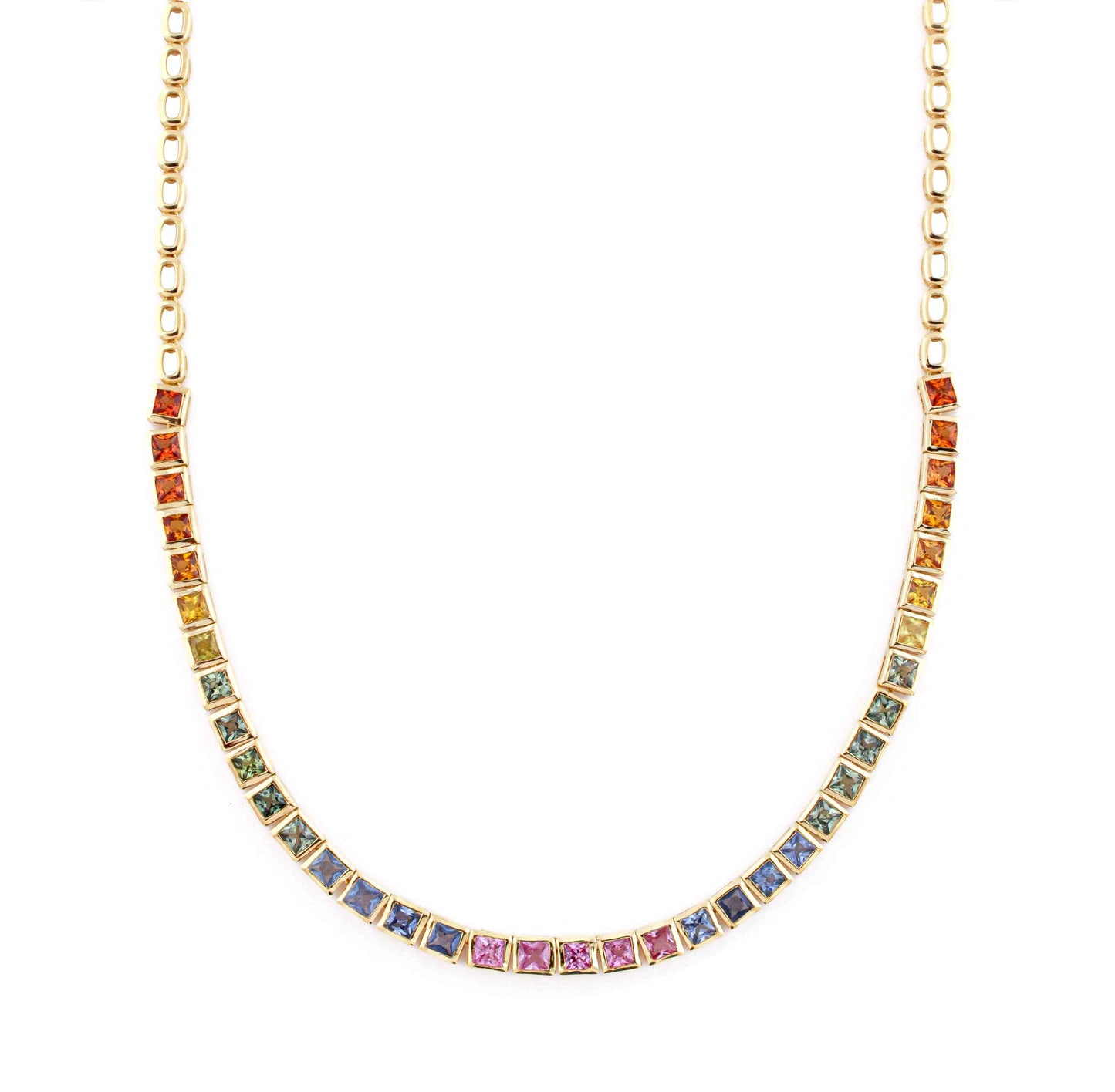 Whimsical Gemstone Necklace