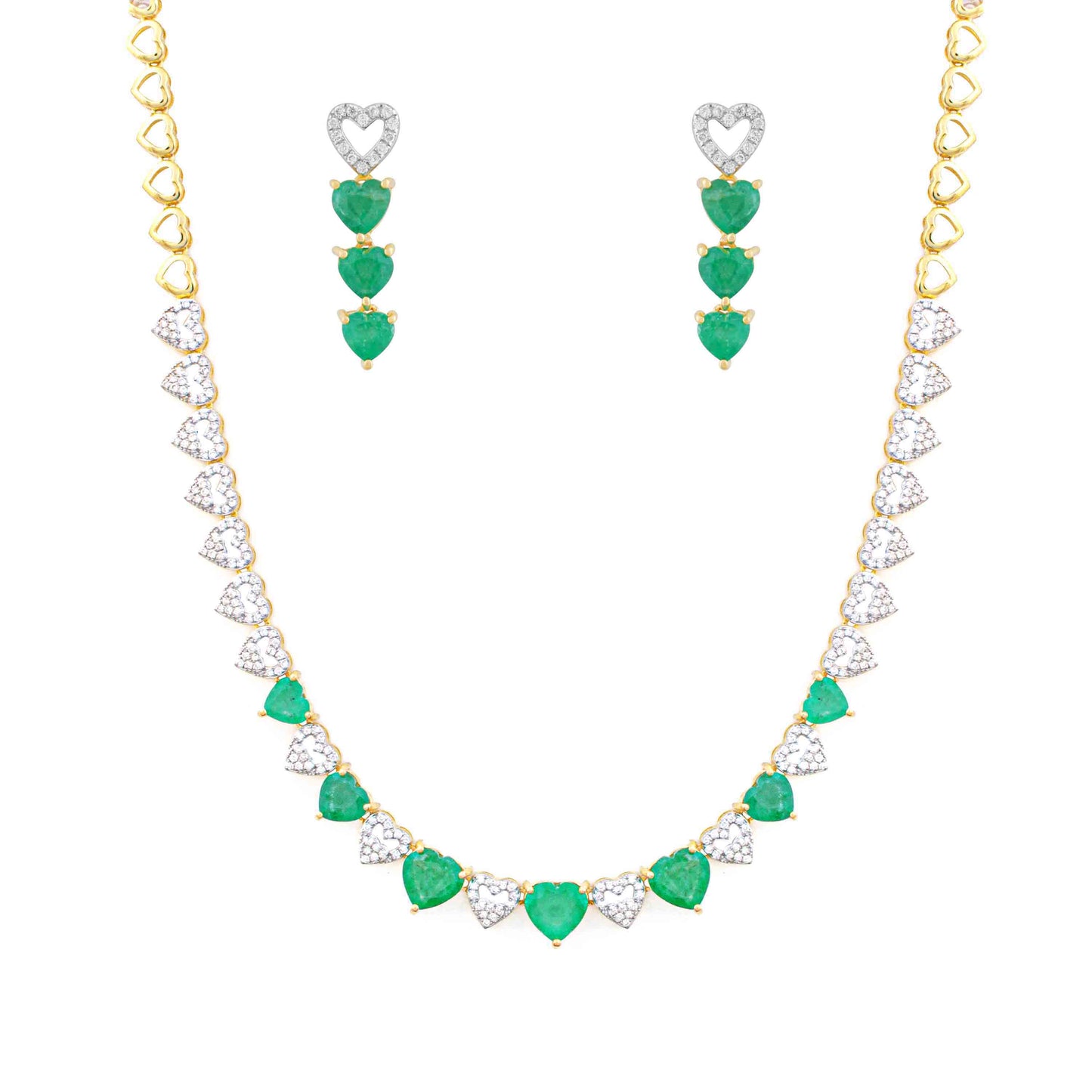 Eternal Love Emerald Set