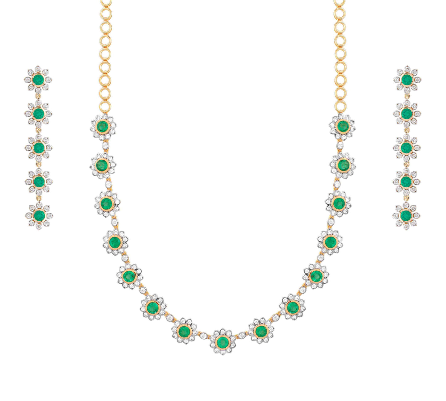 Starlight Emerald Earrings