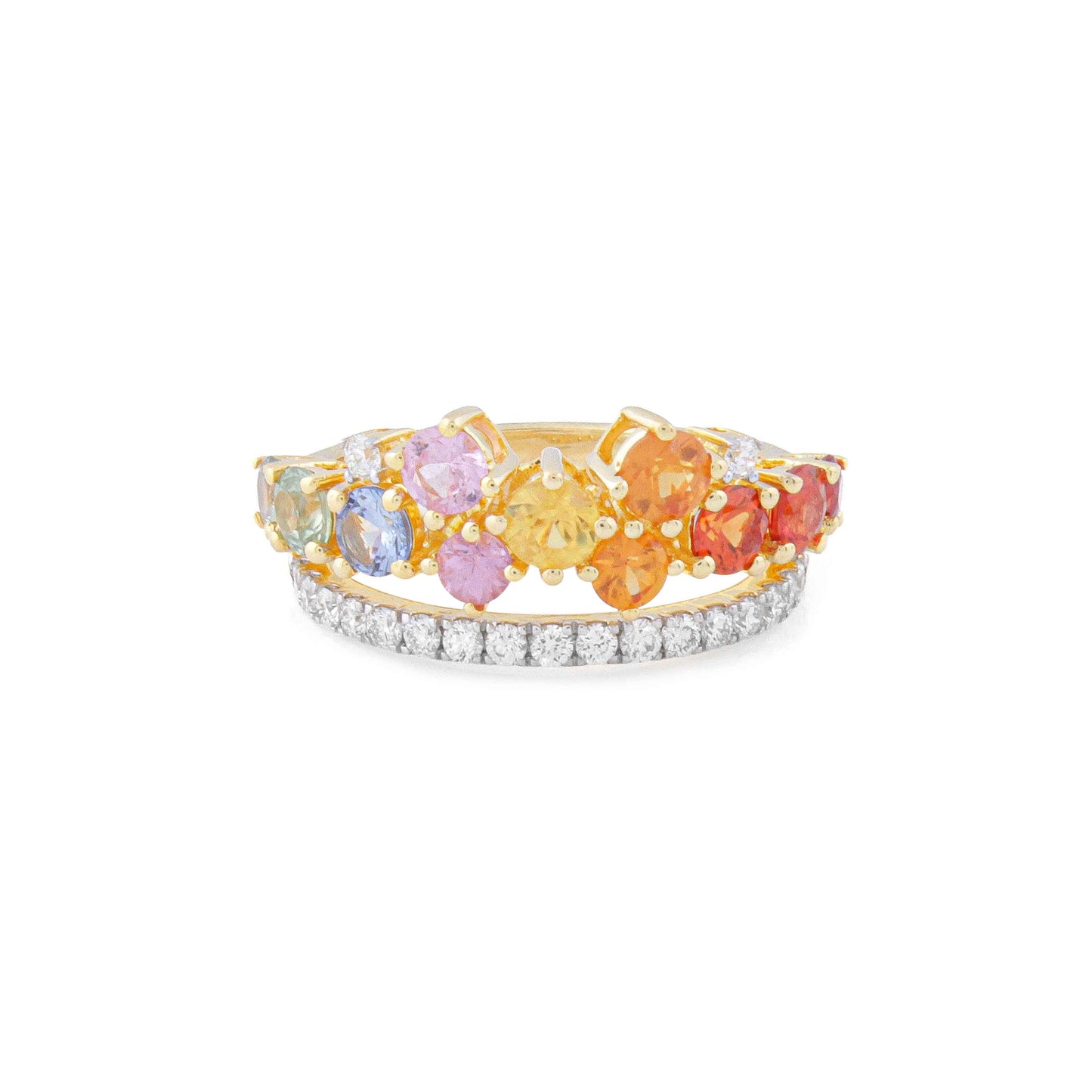 Sorbet Crown Ring